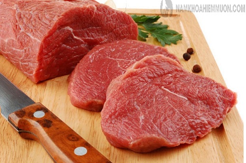 Thịt bò chứa nhiều đạm tốt hỗ trợ điều trị vô sinh nam giới
