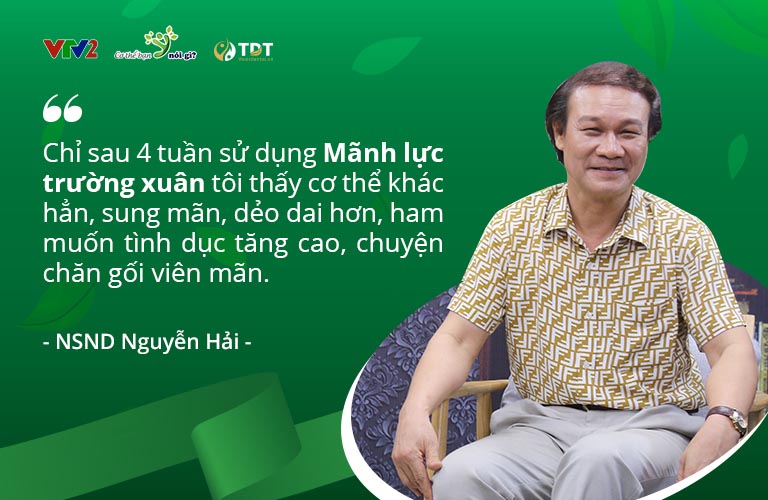 Nghệ sĩ Nguyễn Hải chia sẻ về Mãnh lực trường xuân