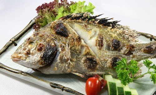 Món ăn được chế biến từ cá vược thơm ngon, tốt cho thận