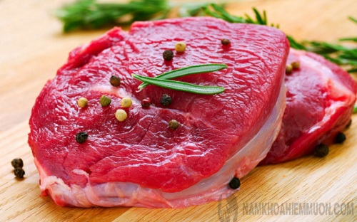 Thịt bò chứa nhiều Cacnitin tốt cho sức khỏe sinh sản nam giới