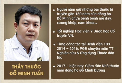 BS, lương y Đỗ Minh Tuấn - 