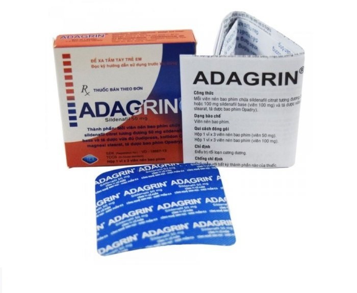 Thuốc Adagrin là thuốc cường dương ở nam giới