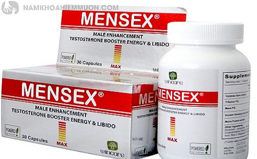 Mensex chỉ an toàn và hiệu quả khi sử dụng đúng cách