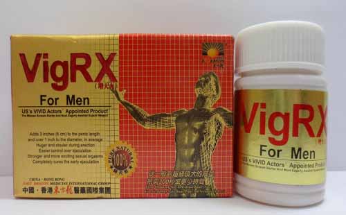 Thuốc uống quan hệ lâu ra VigRX for men